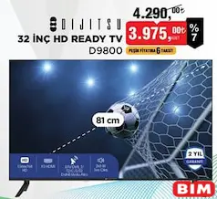 DİJİTSU D9800 32 İNÇ HD READY TV/TELEVİZYON